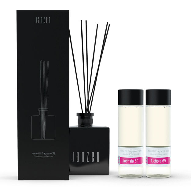 Afbeeldingen van Home Fragrance Sticks XL Zwart - Inclusief Fuchsia 69