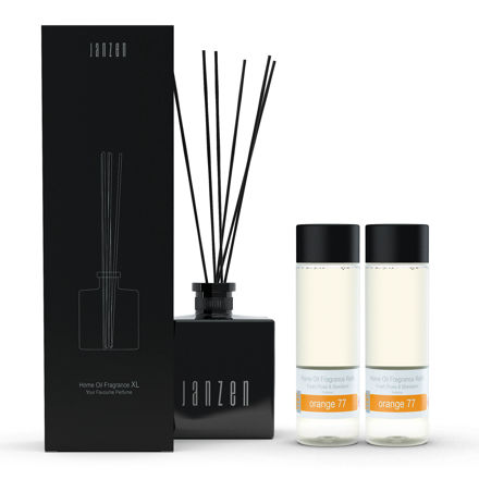 Afbeeldingen van Home Fragrance Sticks XL Zwart - Inclusief Orange 77