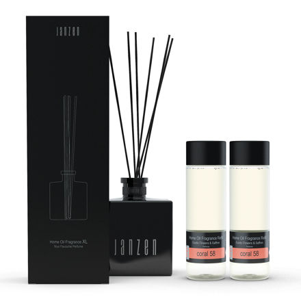 Afbeeldingen van Home Fragrance Sticks XL Zwart - Inclusief Coral 58