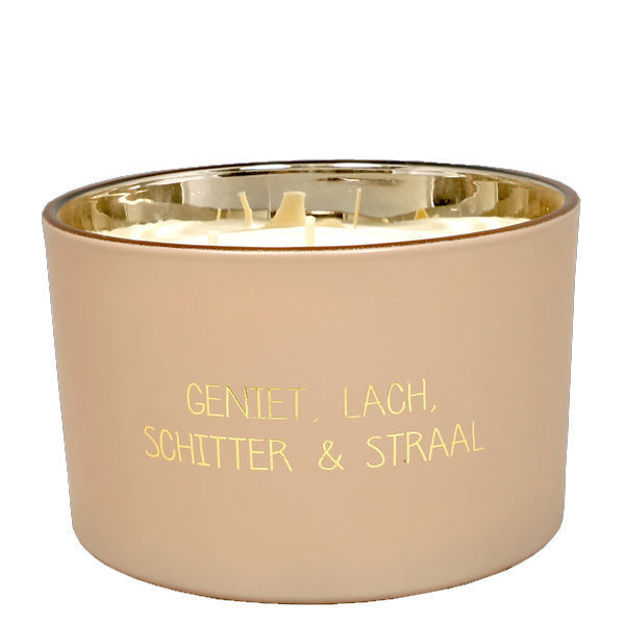 Afbeeldingen van Sojakaars - Geniet, lach, schitter & straal