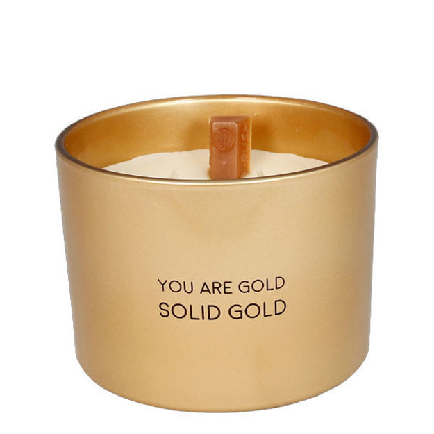 Afbeeldingen van Sojakaars - You are gold, solid gold