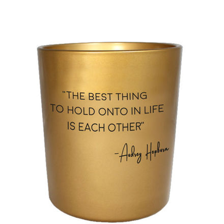 Afbeeldingen van Sojakaars - The best thing to hold onto in life is each other