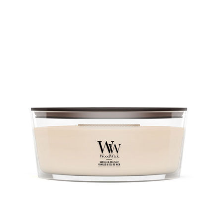 Afbeeldingen van Vanilla & Sea Salt Ellipse Geurkaars