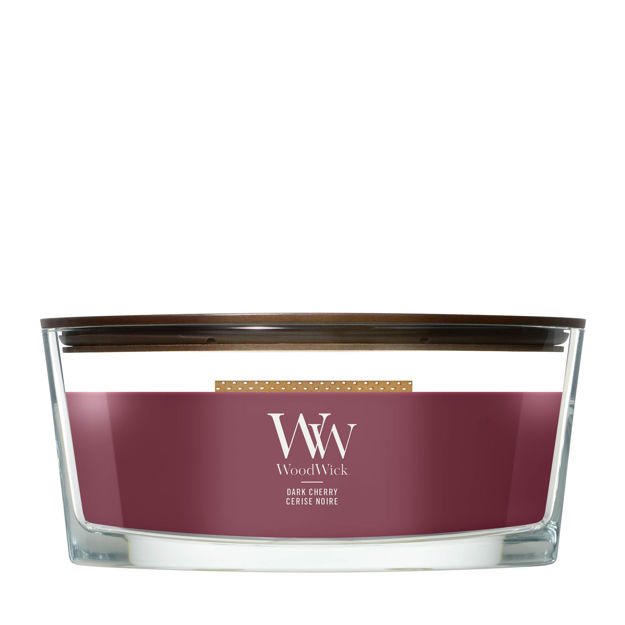 Afbeeldingen van Dark Cherry Ellipse Geurkaars